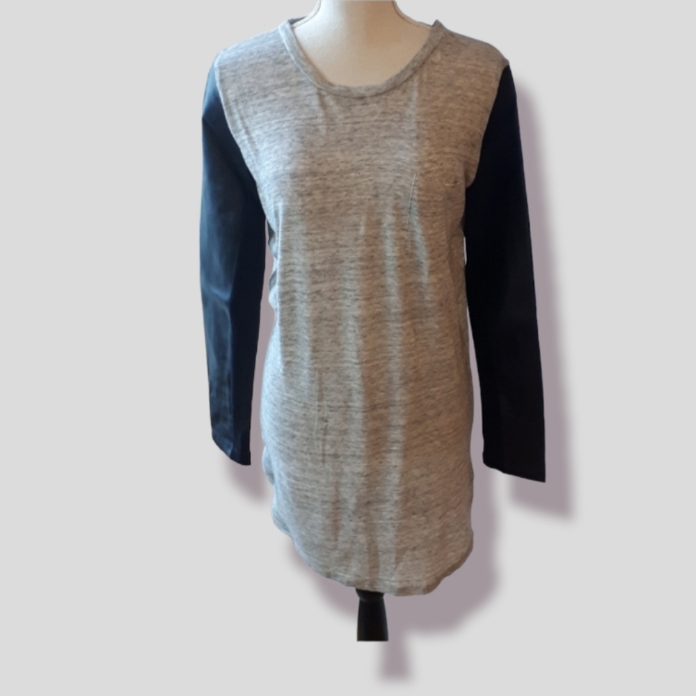 American Retro leather tunic